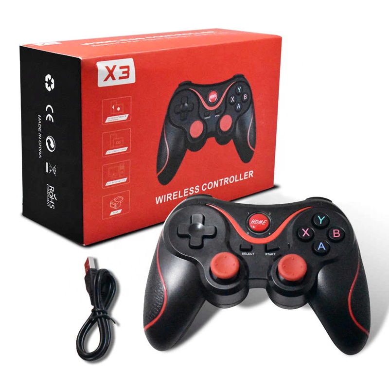 X3 геймпады с держателем для PS3 PS4 PSP консоль игровые джойстики Bluetooth двойная вибрация беспроводной пульт дистанционного управления