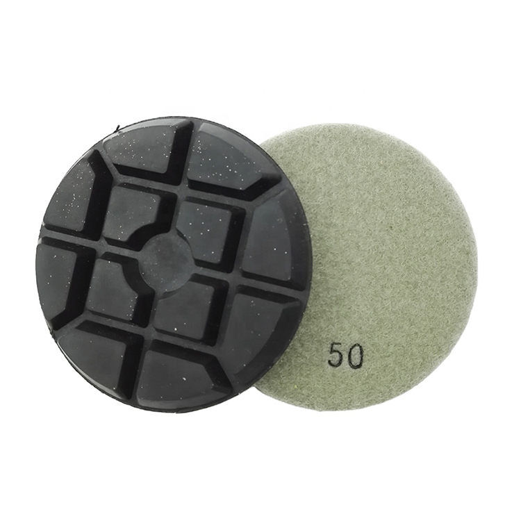 4" 100MM Resin bond renew sanding disc marble and granite diamond polishing pad wet for floor