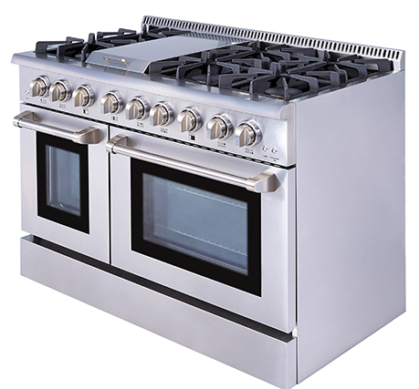 HRG4808U 48 "Газовый Диапазон двойной духовки