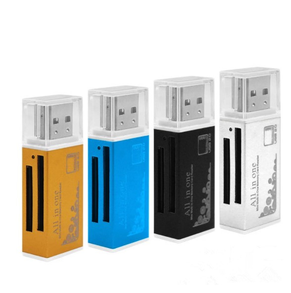 Смарт все в одном флэш-накопитель USB Micro SD Кардридеры для карт памяти Pro Duo Micro SD/T-Flash/M2/MS SD адаптер