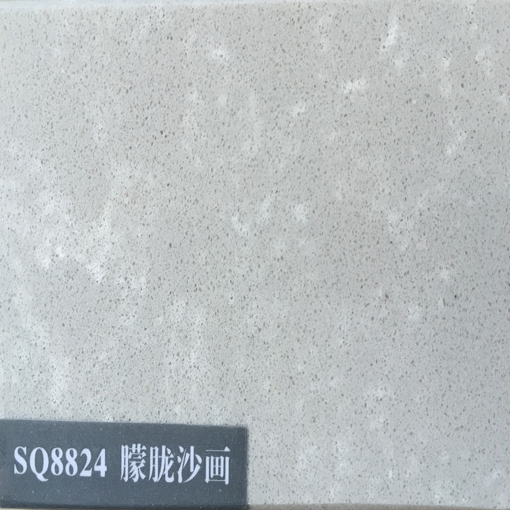 interior wall artificial white quartz stone