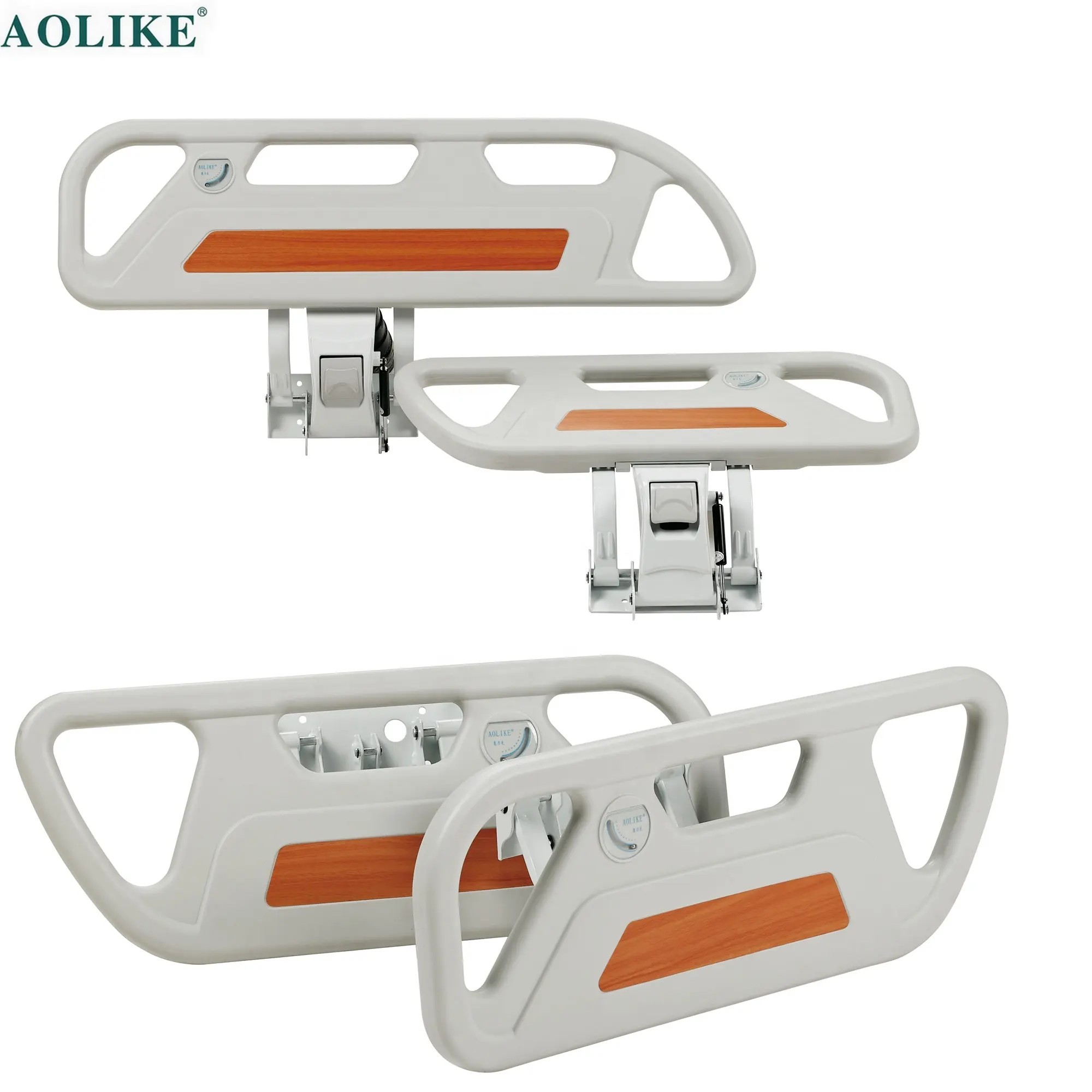 Hospital Bed Parts Aluminum Bedside Rail For Hospital Beds ALK06-P302