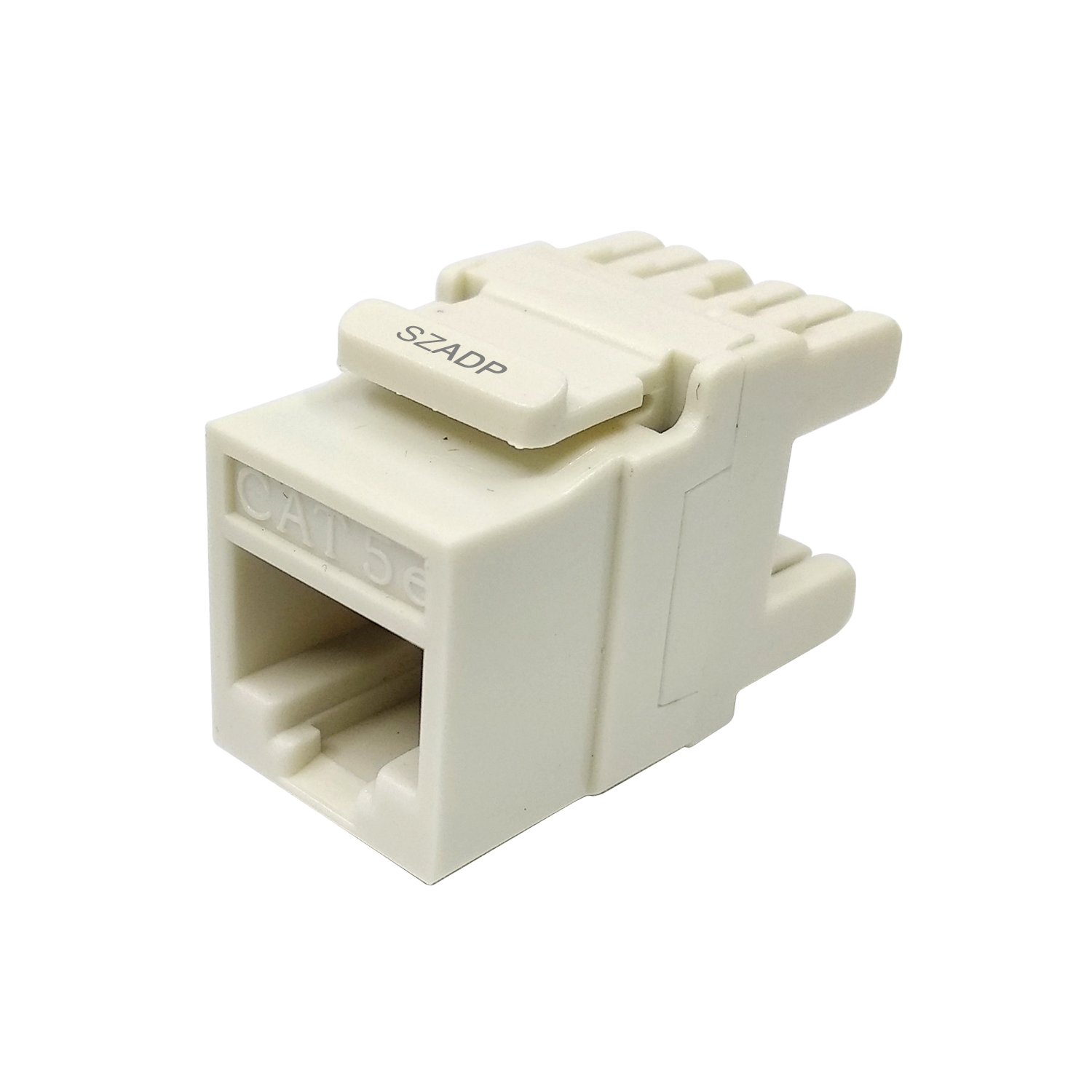 Неэкранированный Модульный сетевой разъем cat5e/cat6/cat6A/cat7 8p8c RJ45 keystone jack