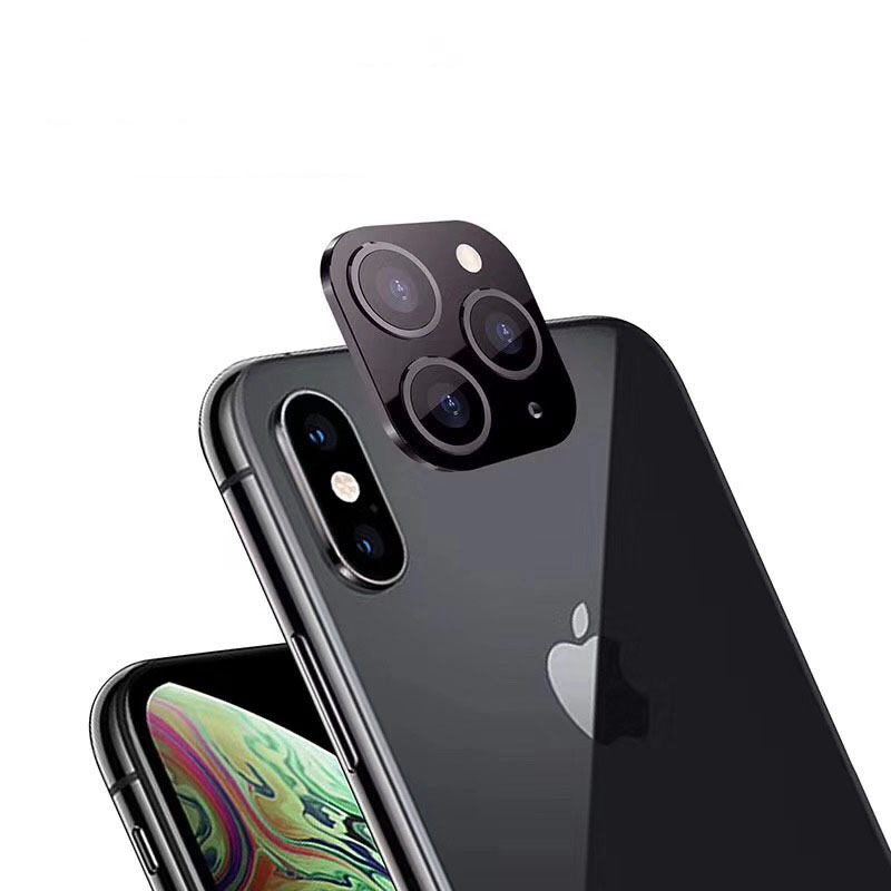 Для iphone x max объектив камеры металлический чехол для iphone 12 pro max защитный чехол для объектива