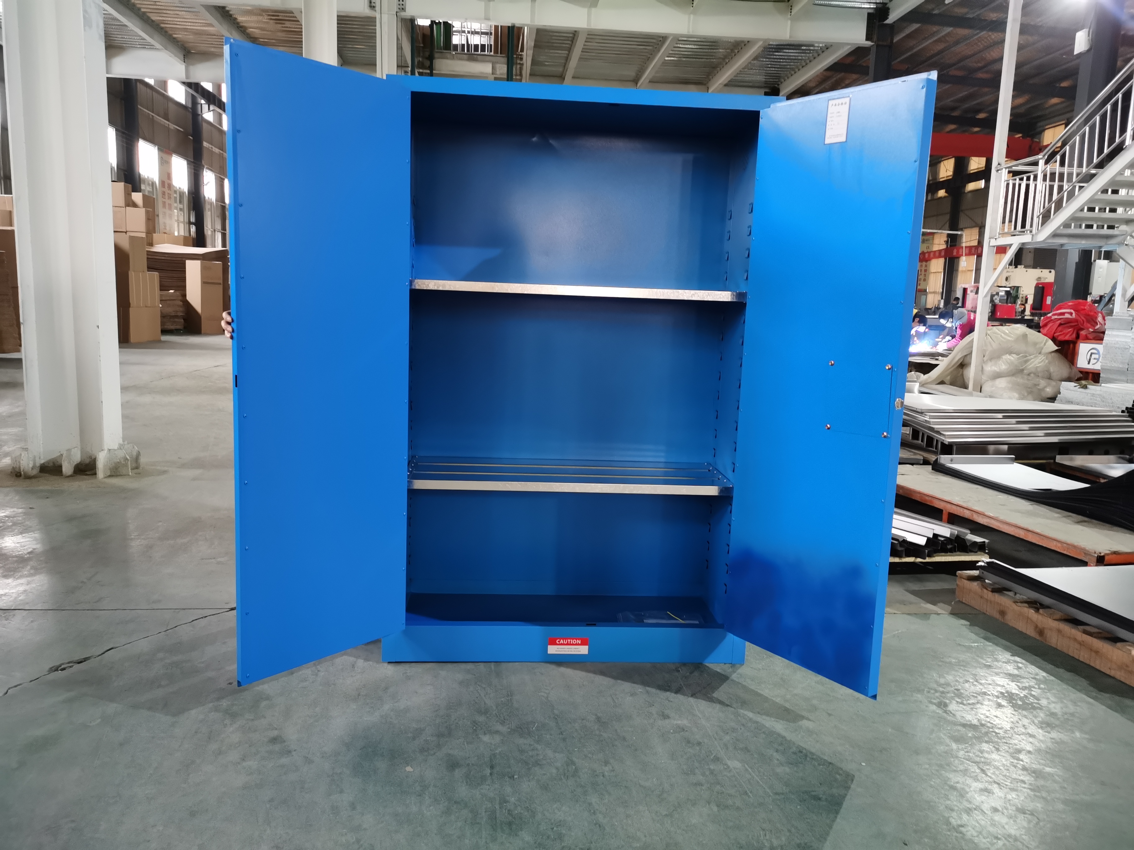 45 Gallon Flammable Liquid Safety Cabinet Factory Lab Strong Acid And Alkili Chemicals Storage