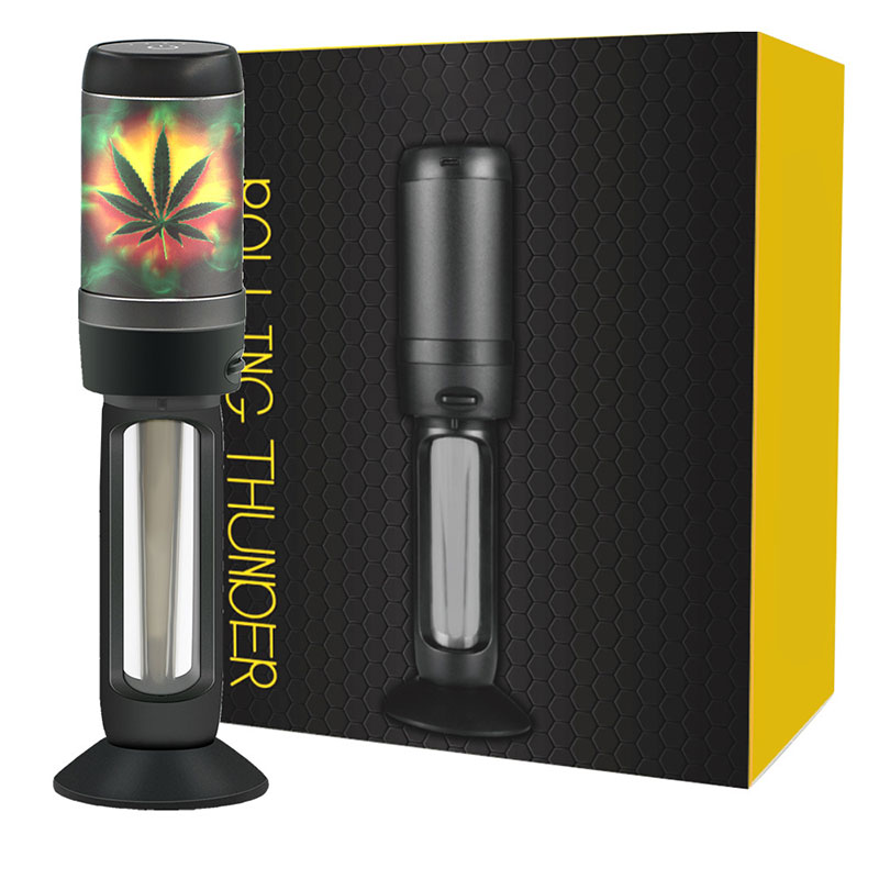 Maaadro Rolled Cones Smoking Accessories Electric Pre-rolled Tobacco Herb Grinder With Automatic Weed Filler Cone Filler