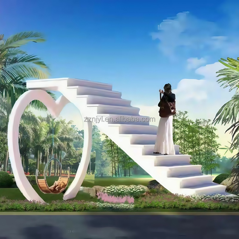 Parent-child Theme Park Ladder to Heaven Take Photos Facility Best Selling Super Fun Adults Photography Background Props Lease