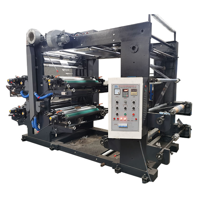 Ruiplas online non woven BOPP HDPE LLDPE LDPE PAPER flexographic flexo printing machine 6 color
