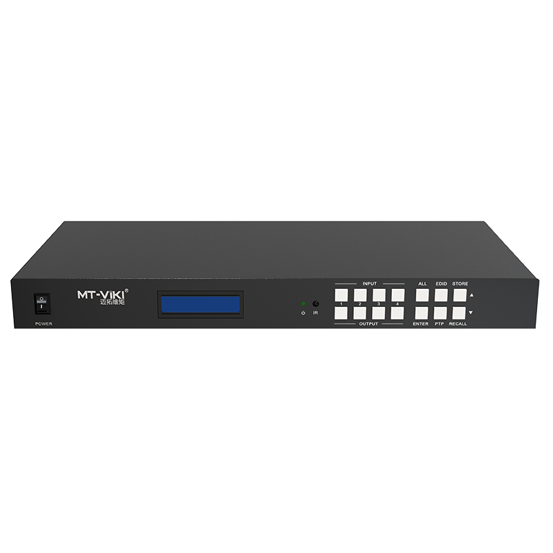 MT-H2M44 4k @ 60 Гц HDMI матричный коммутатор 4х4 с аудио