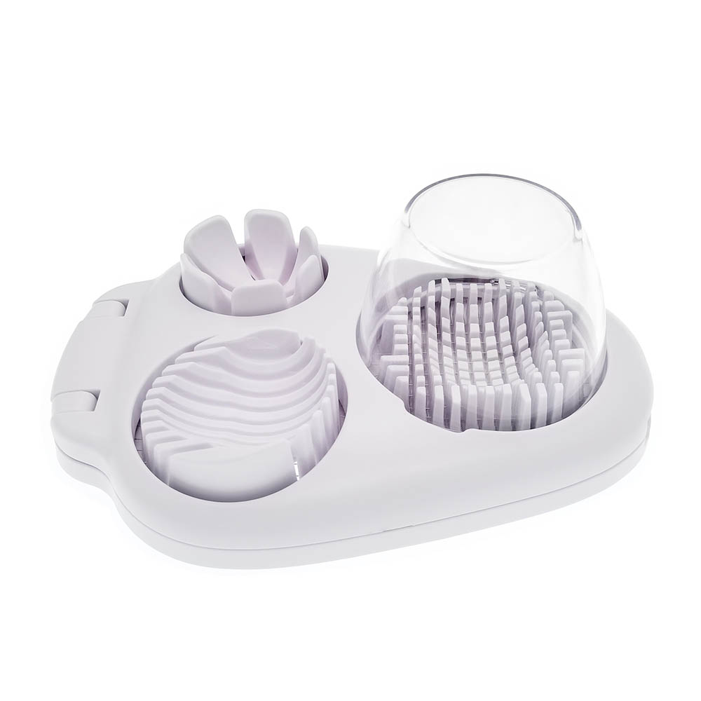 High Quality Multi-Boiled 3 in 1 stainless steel egg slicer tools with stainless steel Kitchen Tool