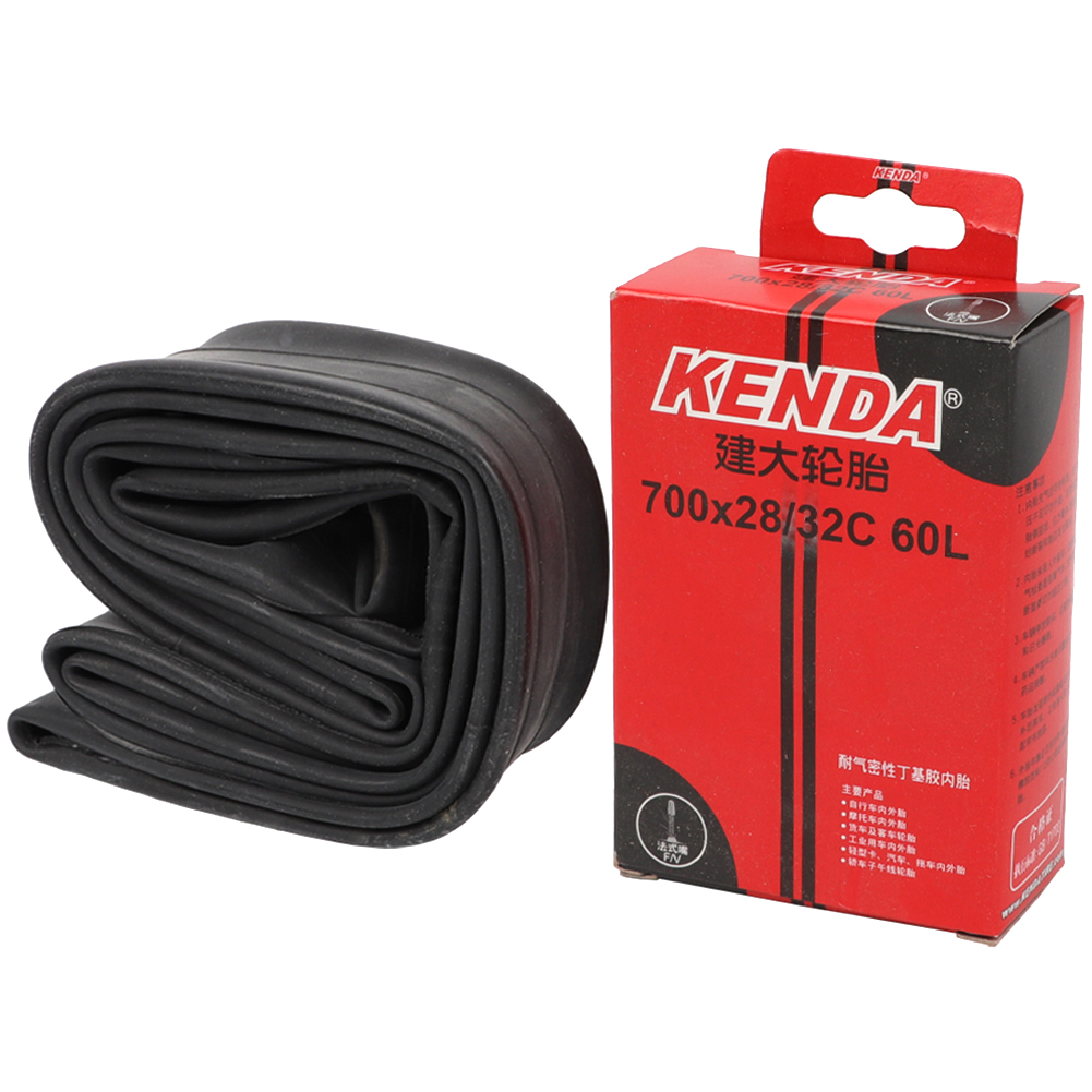 KENDA 700Cx28C 32C 60 мм длинный клапан Presta FV резиновая шоссейная шина запчасти для велосипеда внутренняя трубка
