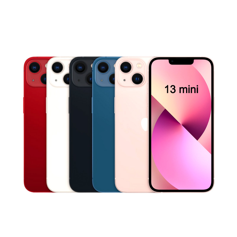 Оптовая продажа, 128 ГБ, 256 ГБ, 512 ГБ, оригинальный б/у смартфон 5G для iPhone 13 mini