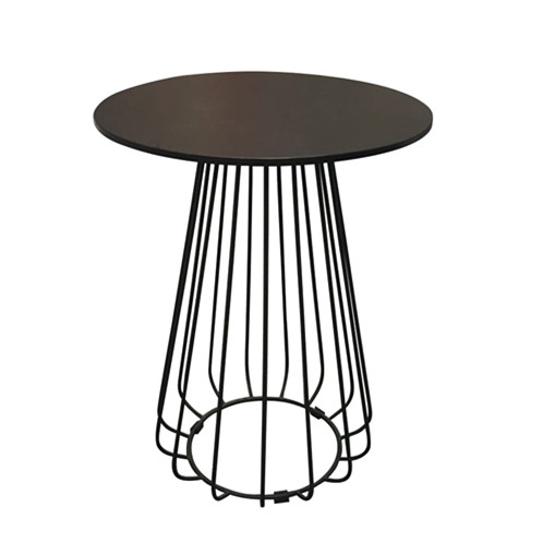 Modern design top selling commercial furniture restaurant hotel metal cafe table metal dining table