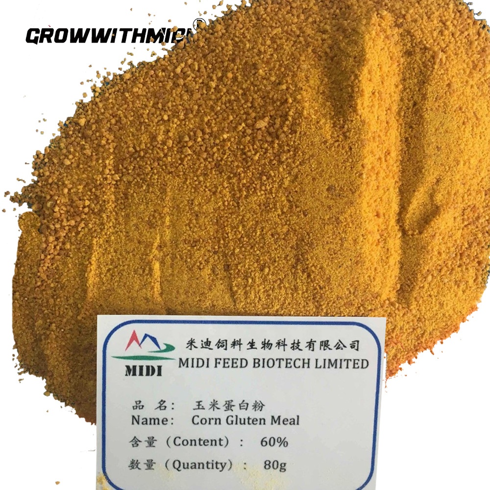 Yellow Corn Gluten Meal 60% Protein Feed Additives for Sale