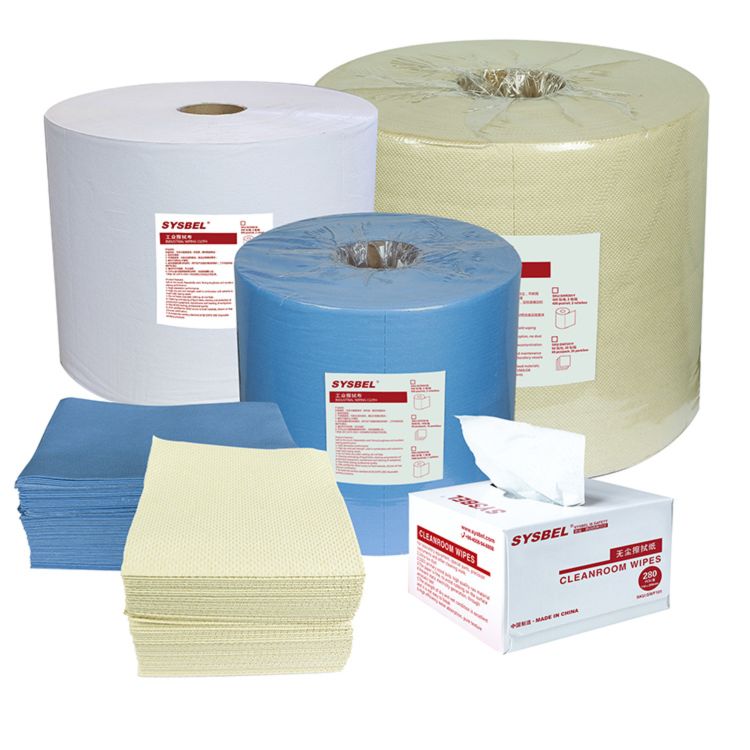 Wholesale Price 100% Pure Wood Pulp Has Strong Oil Absorption And Water Absorption Industrial Wipe Paper