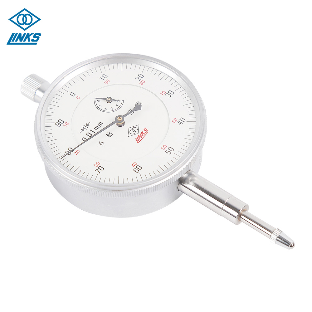 LINKS High Accuracy Dial Indicator Range 0-0.2 Inch with 0.0005 inch Resolution