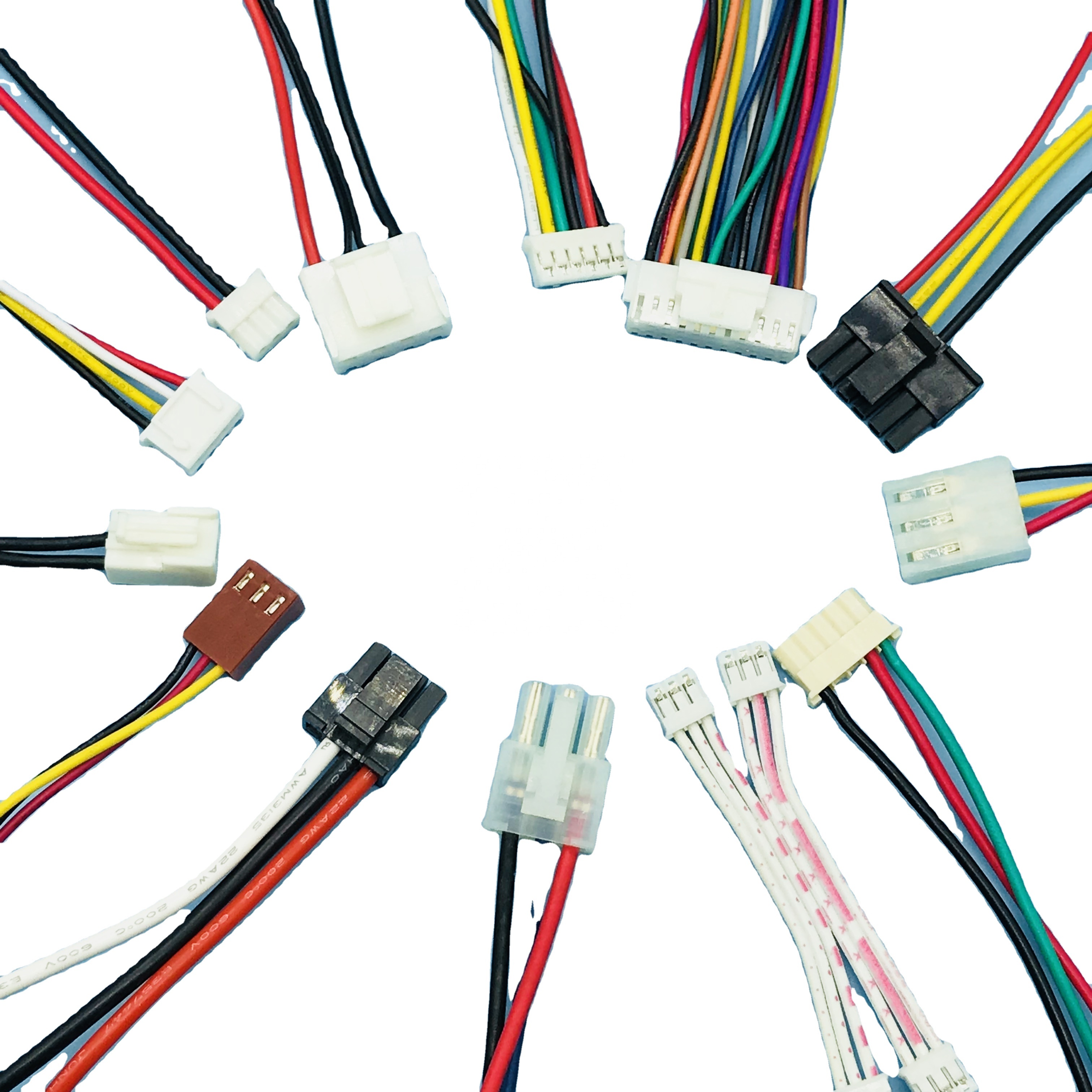 Индивидуальная сборка кабеля/соединитель Molex/поставщик соединительных кабелей JST