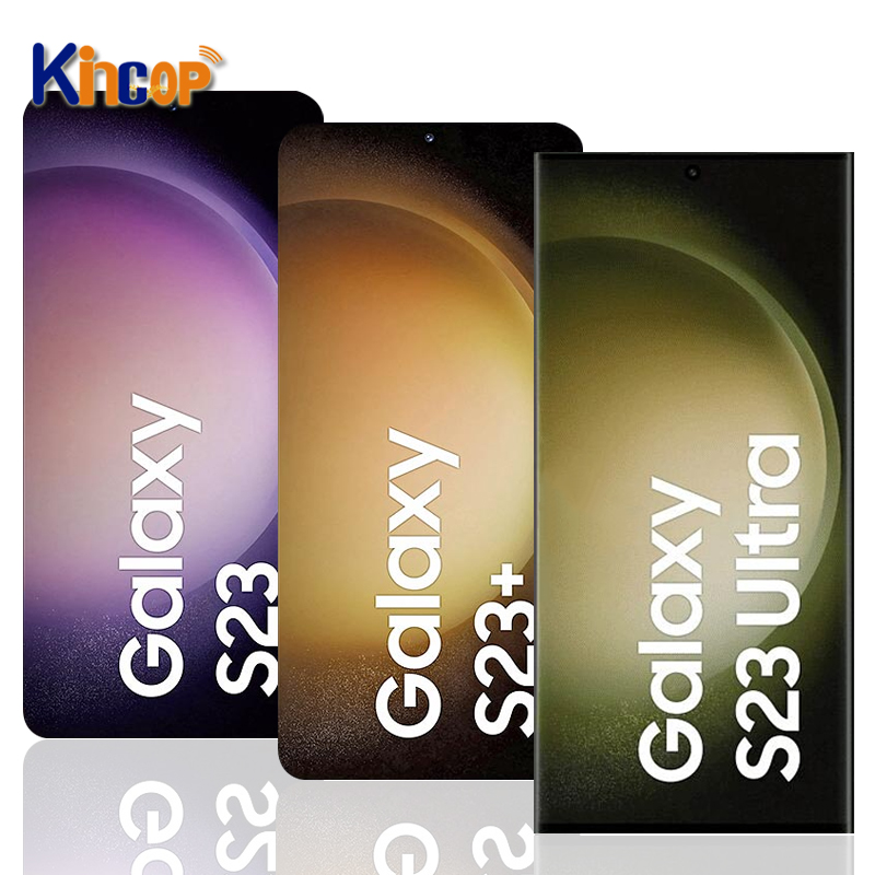 ЖК-дисплей для мобильного телефона Samsung Galaxy S23 S23 + S23 Ultra S918 ЖК-дисплей сенсорный экран дигитайзер Замена для серии S23