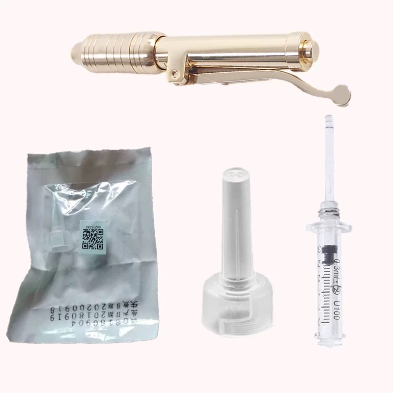 free brand 24K gold hyaluronic pen with OEM Services for HA hyaluronic acid dermal filler injection