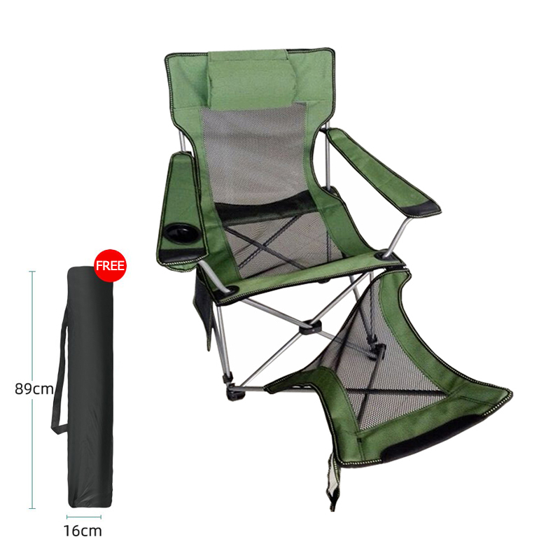 Outdoor Camping Portable Backpack Oem Customized Adjustable Metal Lightweight Folding Beach Chair