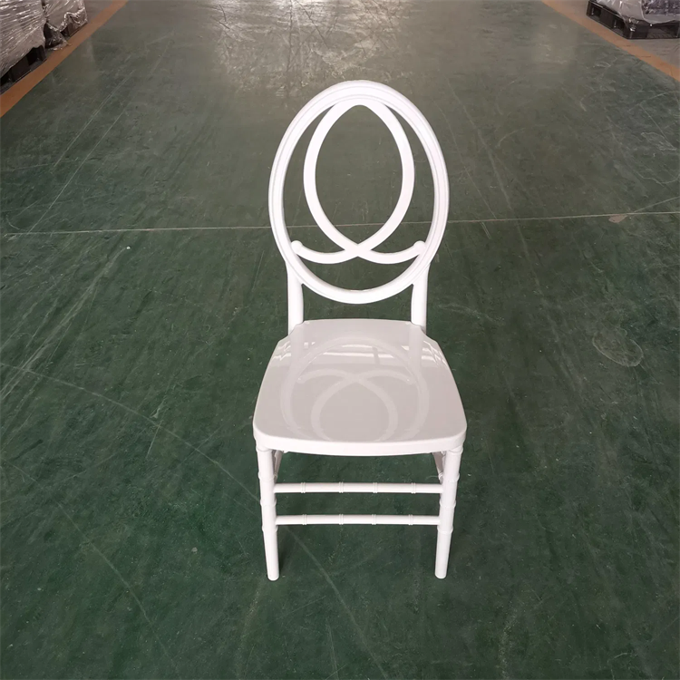 Gold Painted Resin Phoenix Chair for Events and Weddings Leather and Fabric Dining Chair for Restaurants Hotels and Halls