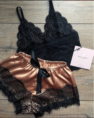 clothing factory Sexy home pajamas fashion show sexy babydoll sleepwear women short set Hot sale products