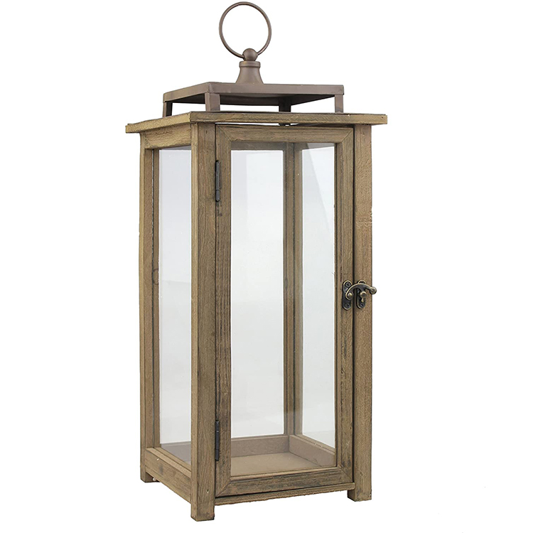 Hot Selling Hanging Glass Candle Lantern Exquisite Texture Candle Holder Decorative Lantern
