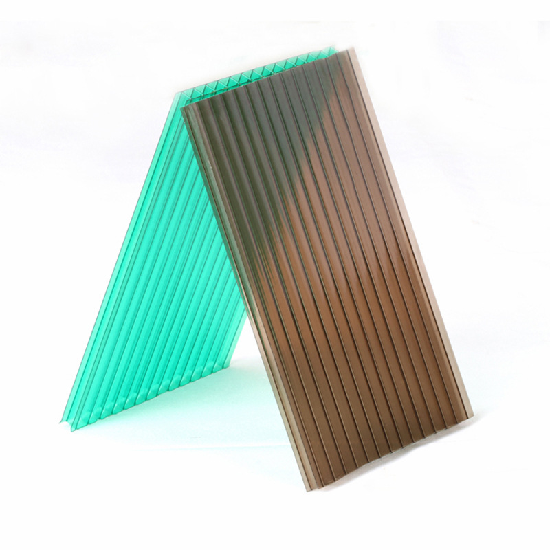 Greenhouse Building Materials Plastic PC Sheets Virgin Clear Polycarbonate Hollow Sheet For Roof