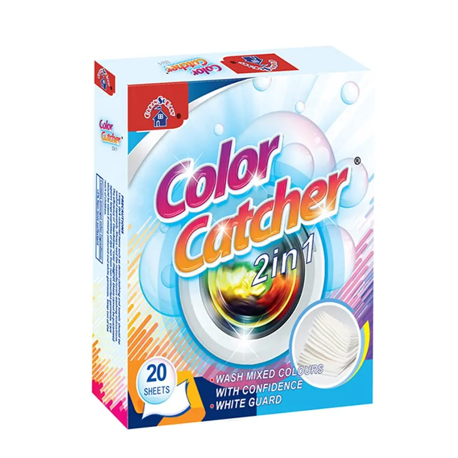 Hot sale product color fabric absorbing grabber colour catcher laundry sheets