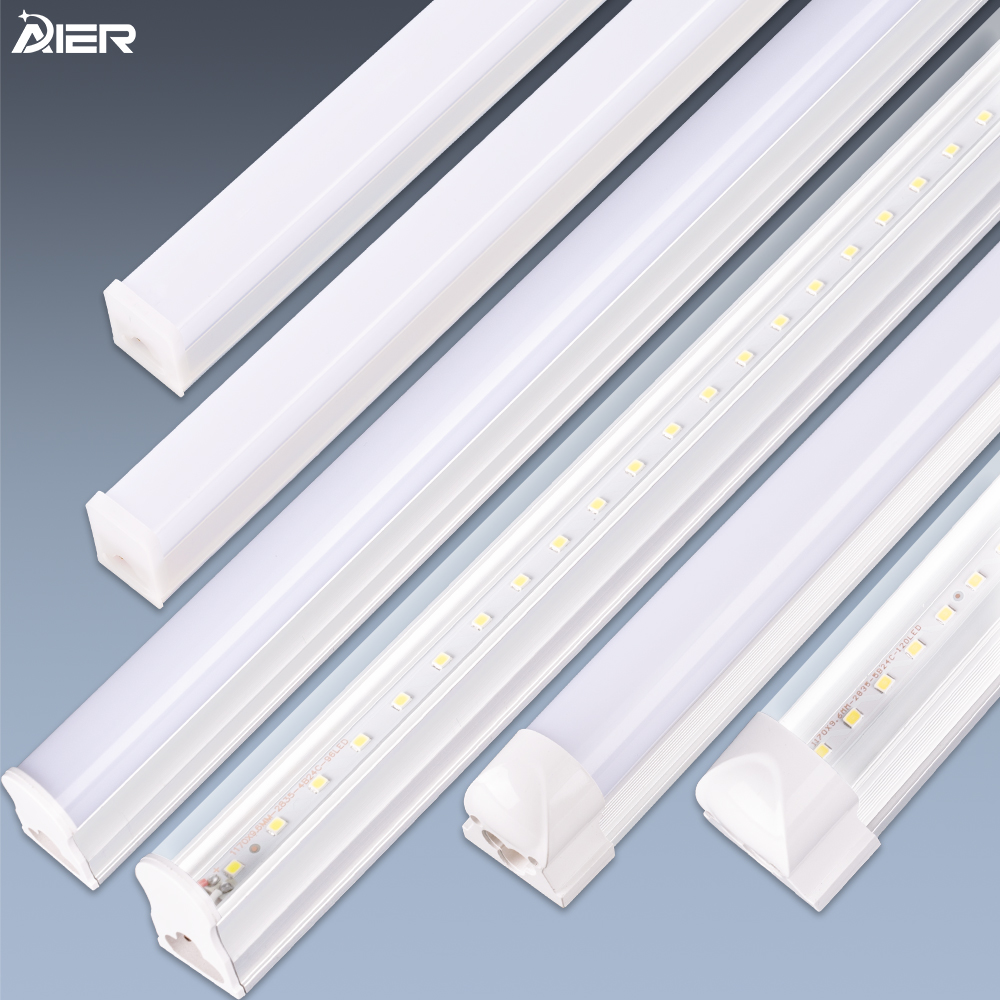 Indoor Lighting OEM ODM 5w 9w 13w 18w 1ft 2ft 3ft 4ft T5 T8 Integrated Fixture Led Tube Light