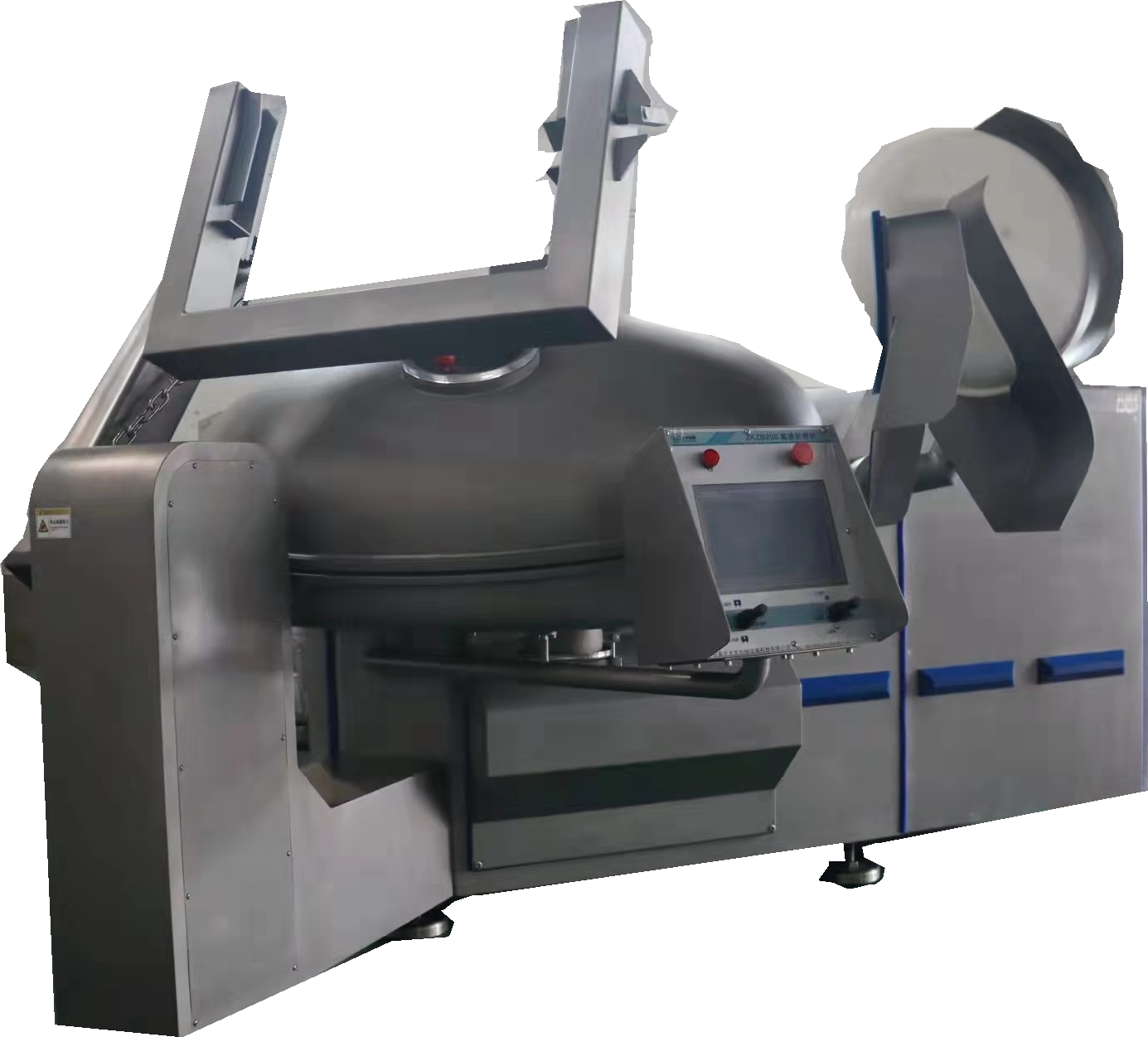 High Speed Low Noise 200L 330L 500L Vacuum Meat Bowl Chopper Vacuum Bowl Cutter Machine