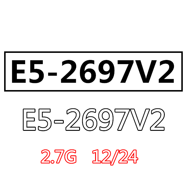 3.E5-2697V2 V2 7 ГГц 30 Мб FCLGA- 2011CPU
