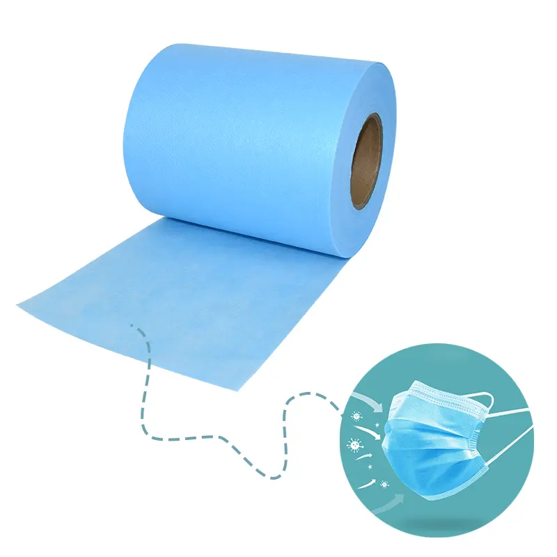 NBI best quality 100% pp spunbond non-woven fabric S/SS nonwoven fabric face mask material