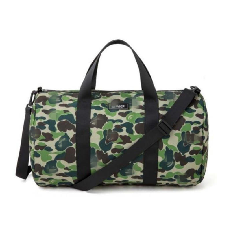 Polyester camouflage travel bag Shopping tote bag for gym travel graffiti bag