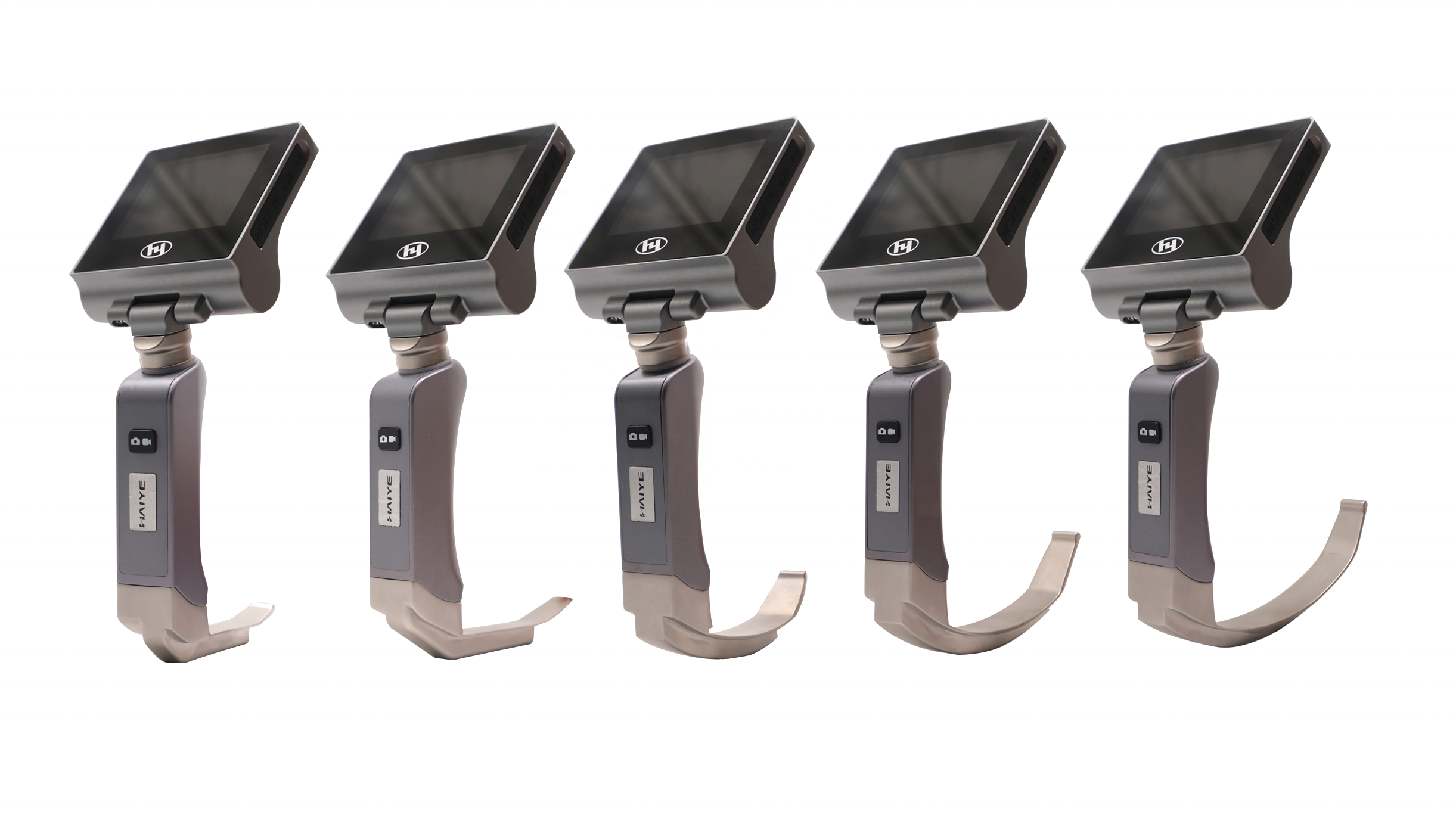 Anesthesia Difficult Airway Management Blade mile 0,1,2,3,4  Reusable adult and pediatric Video Laryngoscope