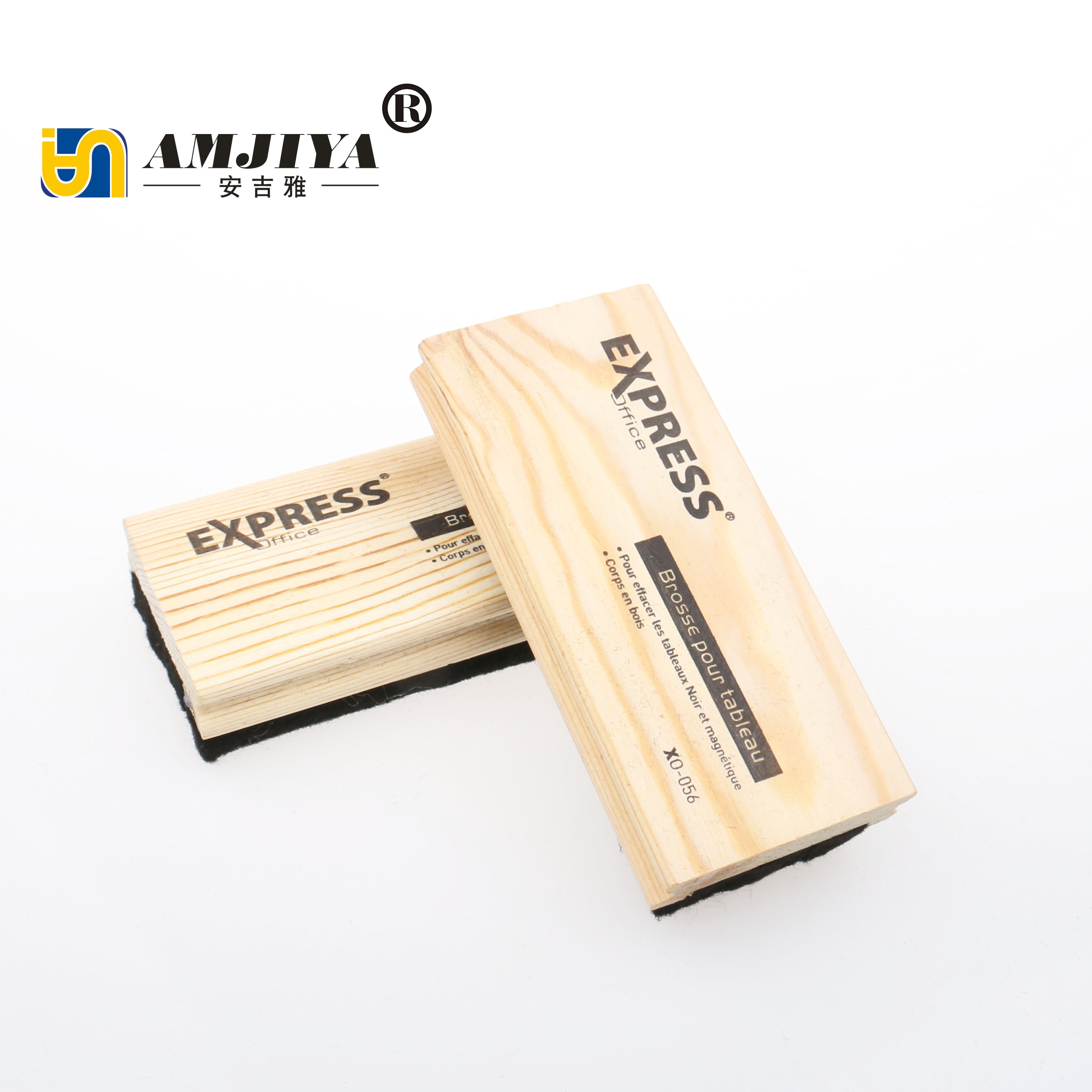 High Quality Wooden Felt Whiteboard Eraser, Wooden Blackboard Eraser Whiteboard Dry Erase Magnetic