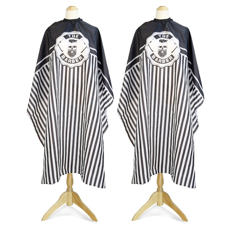 Promotion Price Cheap retro pattern Hairdresser Capes For Barber Cape Hair Cutting