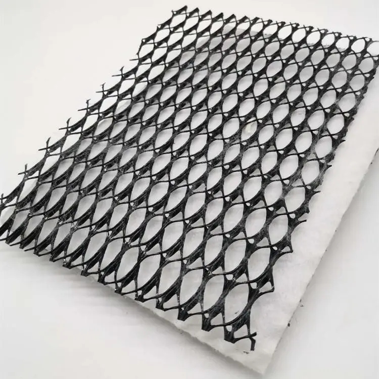 Производитель HDPE 3D солевой барьер, дренаж Geonet Geocomposite net для сточных вод, дорожного сада, дренажа