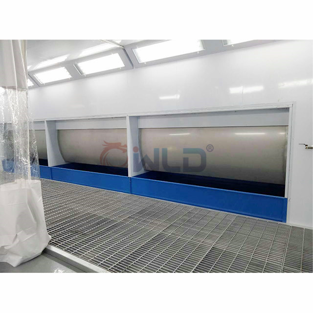 China factory Water Curtain paint spray booth for furniture wooden working