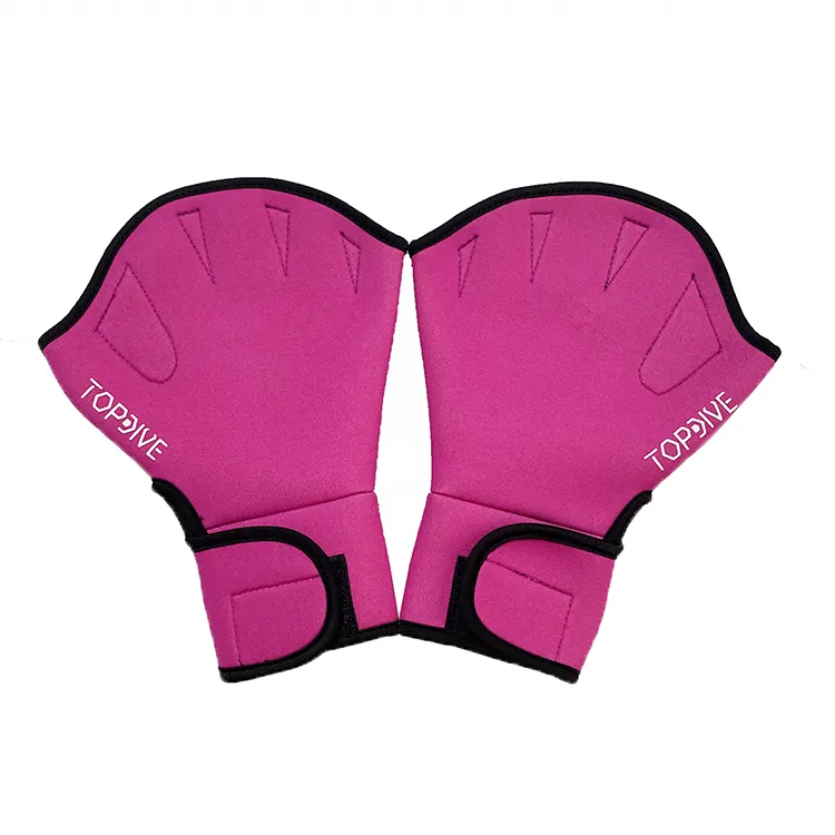 Comfortable Custom 3mm Swimming Gloves Fin Webbed Neoprene Water Resistance Swimming Gloves