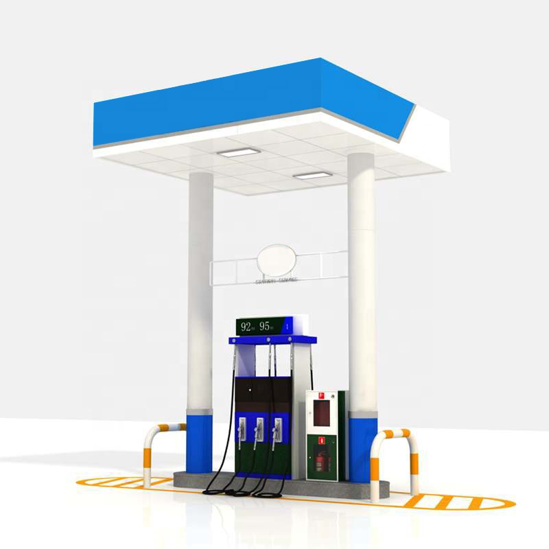 2019 hot sell cheap petrol pump canopy