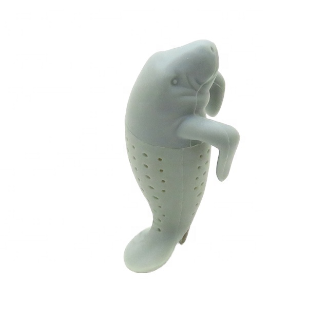 100% пищевой высококачественный manatee, силиконовый ситечко для заваривания чая, набор чайных пакетиков, ситечко для заваривания морского льва