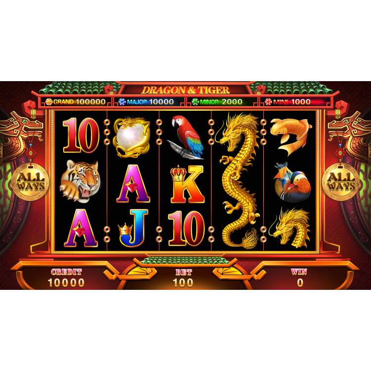 Игровой автомат для казино dragon & tiger