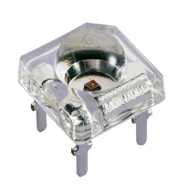 8mm LED Diode Lights Straw Hat Clear Transparent DC 3V 250mA Bright Electronics Components Indicator Light Emitting Diodes