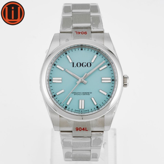 Роскошные наручные часы 3230 механизм 904L сталь 41 мм 124300 Rolexables механические часы