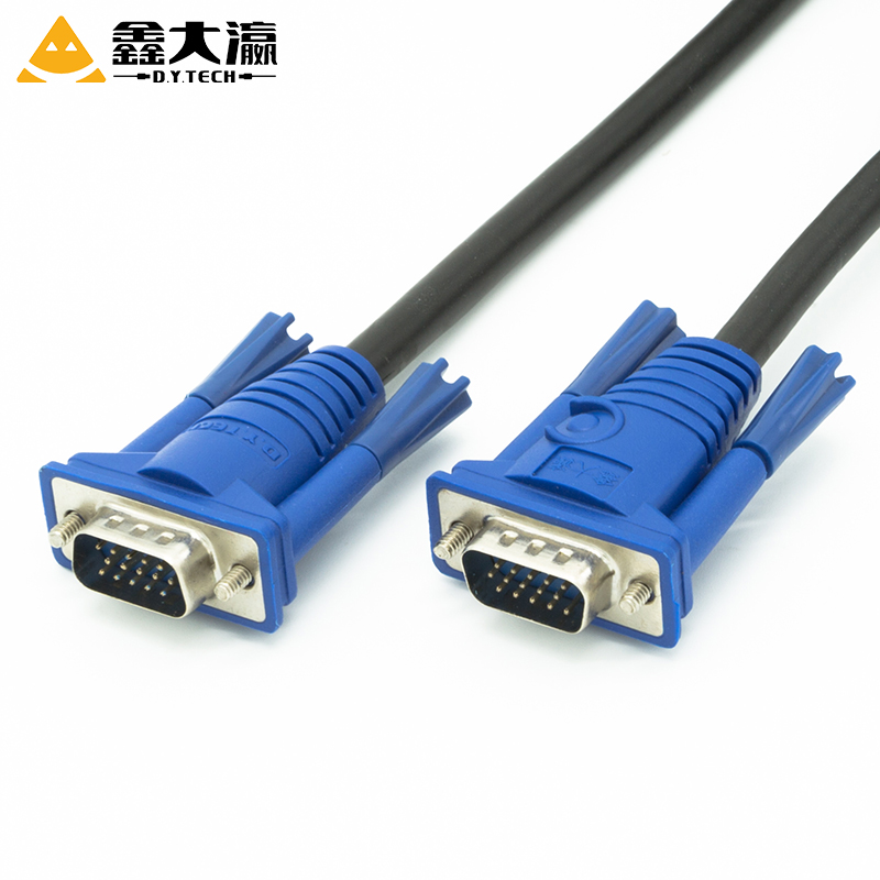 Низкая цена высокоскоростная компьютеризированная hd кабель vga 15p для аудио-видео 1,5 м кабель видеографической матрицы