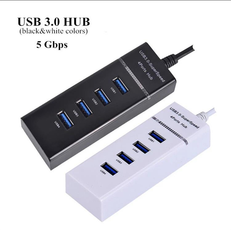 3,0 usb концентратор с 4 портами 5 Гбит/с USB разветвитель адаптер нескольких разветвитель USB 3,0 мульти Эспандер для Mackbook ПК