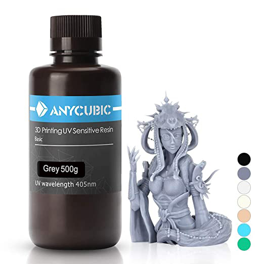 ANYCUBIC высокое качество термостойкость esun 3d печать стоматологические Ювелирные Изделия Литье жесткая УФ смола для ювелирных изделий