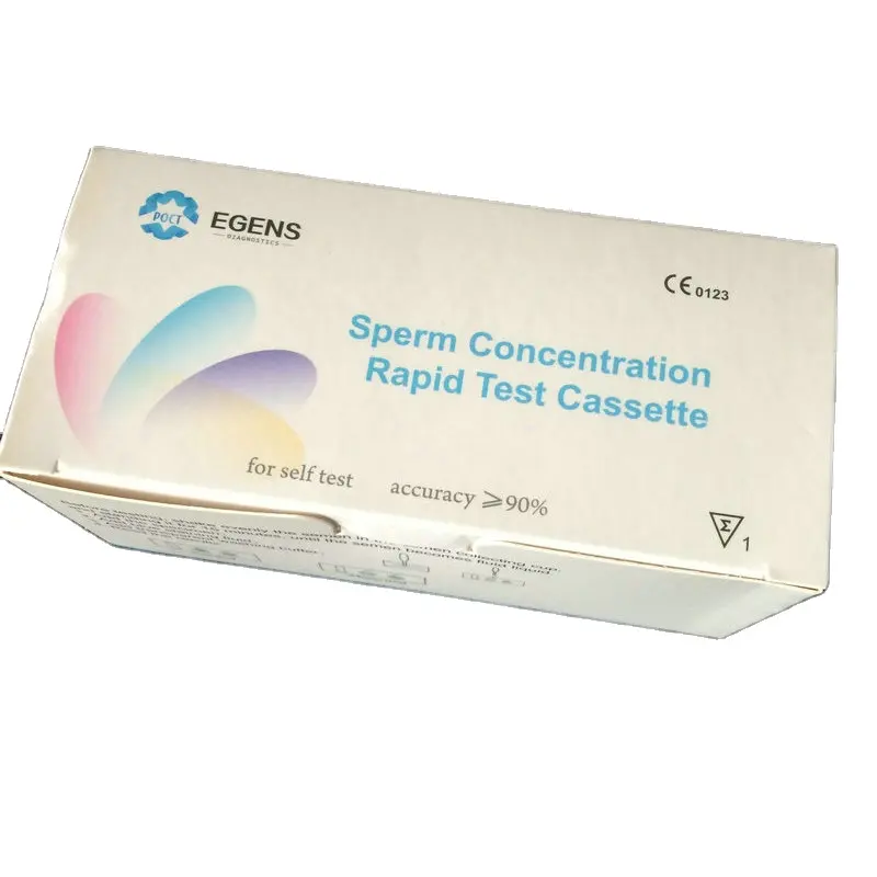 Sperm count test colloidal gold rapid test sperm density home rapid test