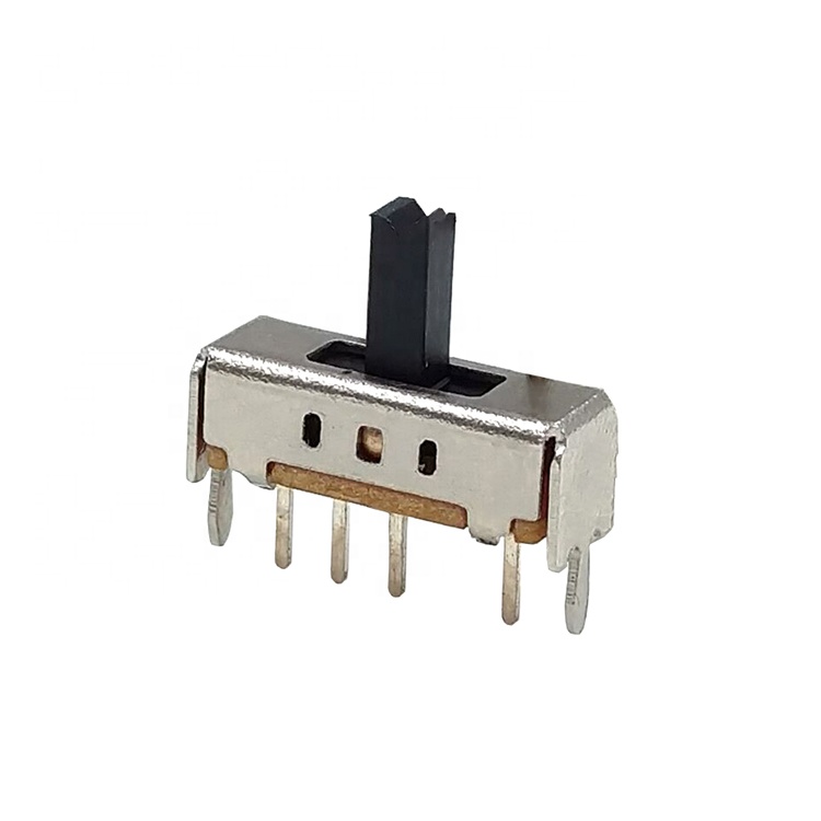 AC скользящий переключатель 1.5A 250V 3A 125V 2p2t ползунковый переключатель